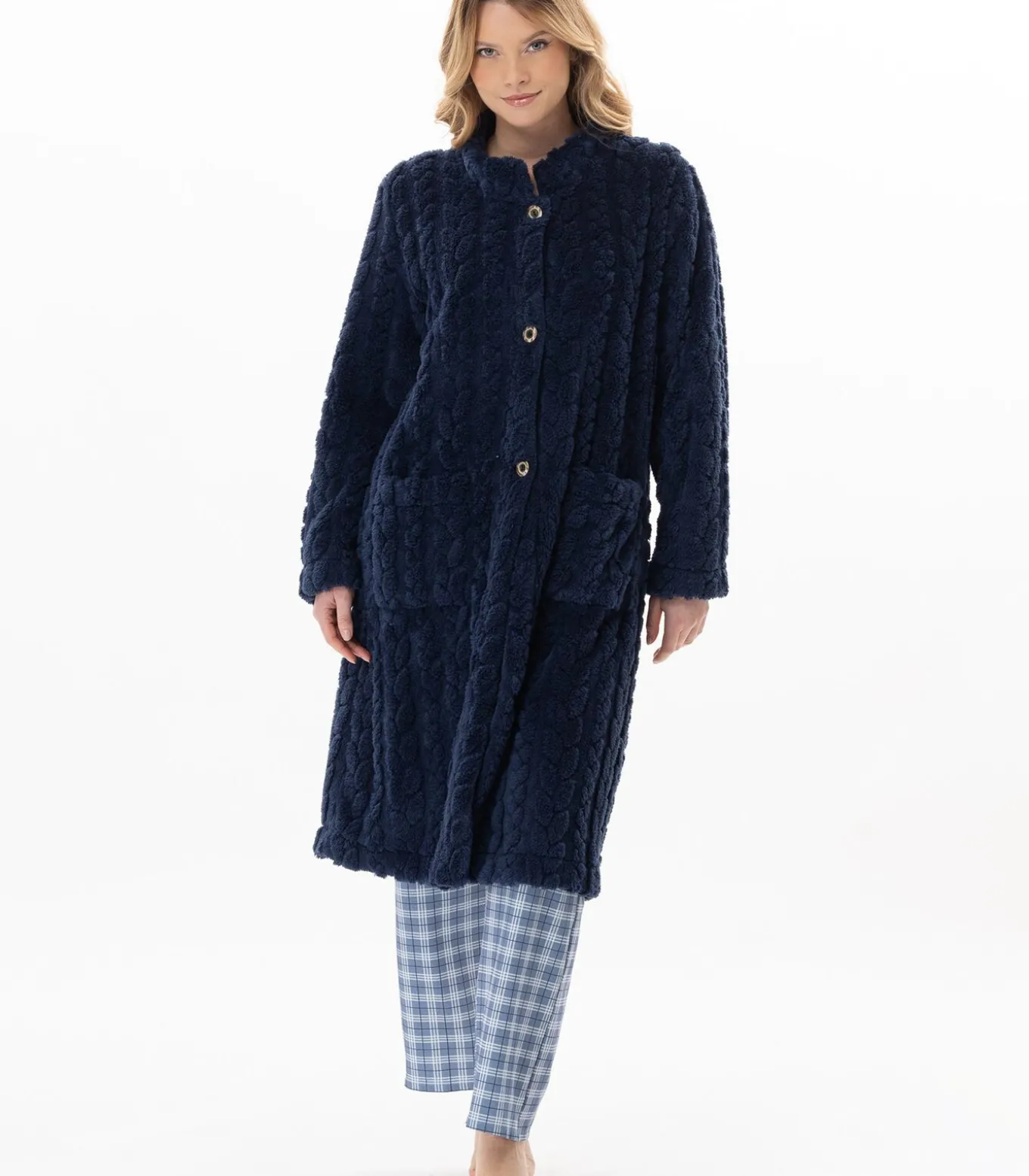 Geknoopte kamerjas met gevlochten effect ESSENTIEL 163