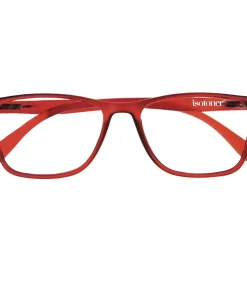 Gemengde rechthoekige leesloepen Rood