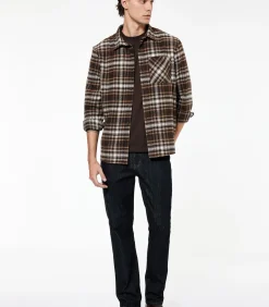 Geruite Houthakkersoverhemd Lange Mouwen