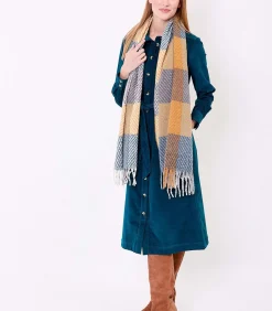 Geruite rechthoekige sjaal ORENDA