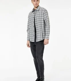 Geruite Regular Fit Overhemd met Lange Mouwen