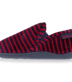 Gestreepte mocassinsloffen voor kinderen