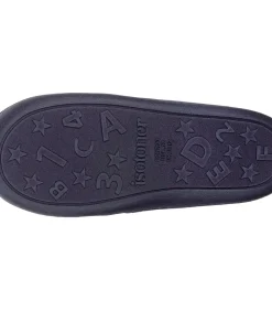 Gestreepte mocassinsloffen voor kinderen