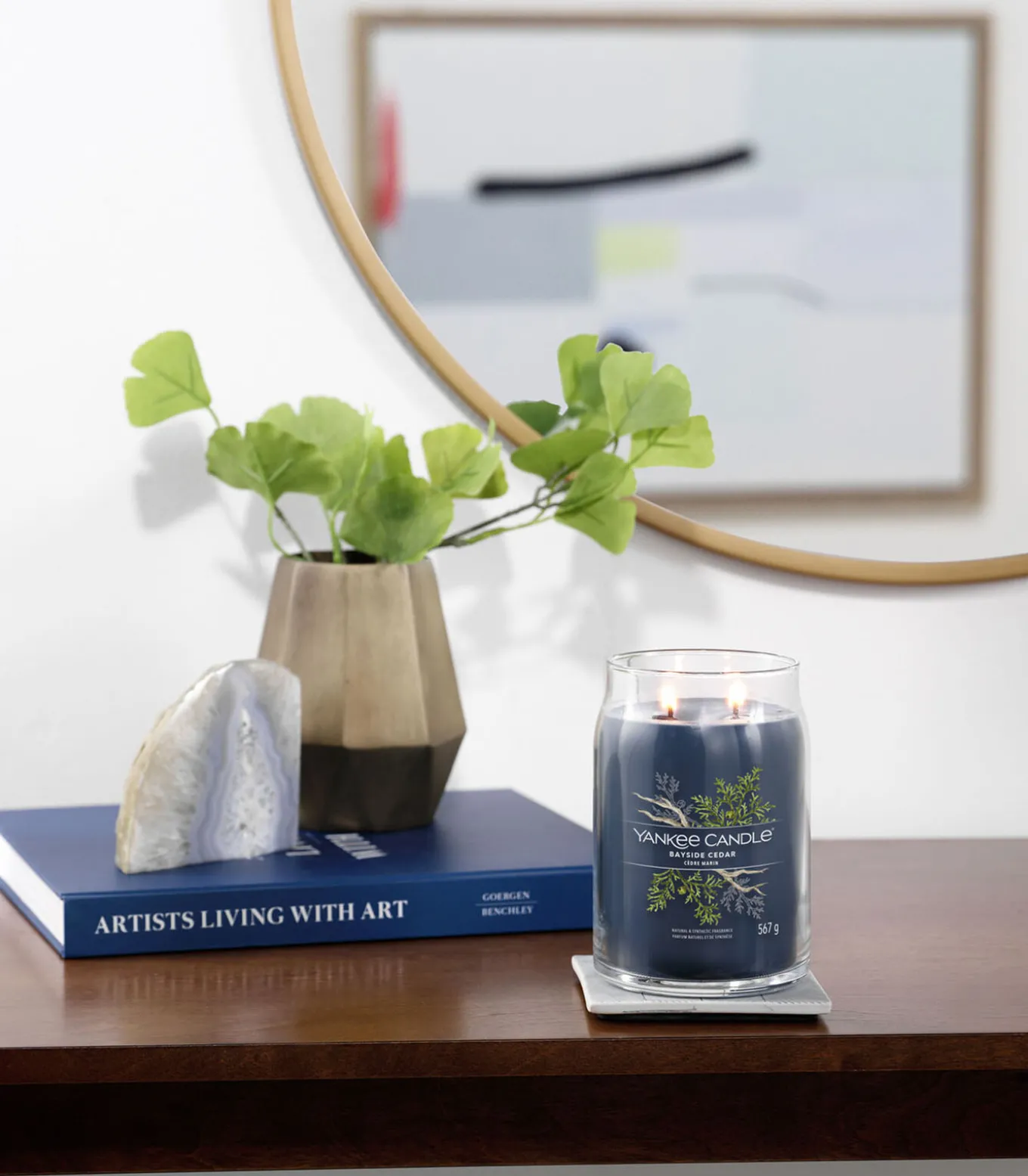 Geurkaars Bayside Cedar Signature Large Jar