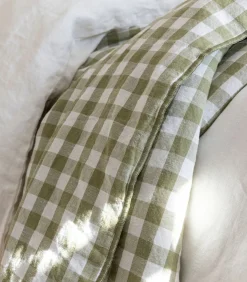 Gewatteerde plaid van katoen en linnen, PASSIE VOOR VICHY