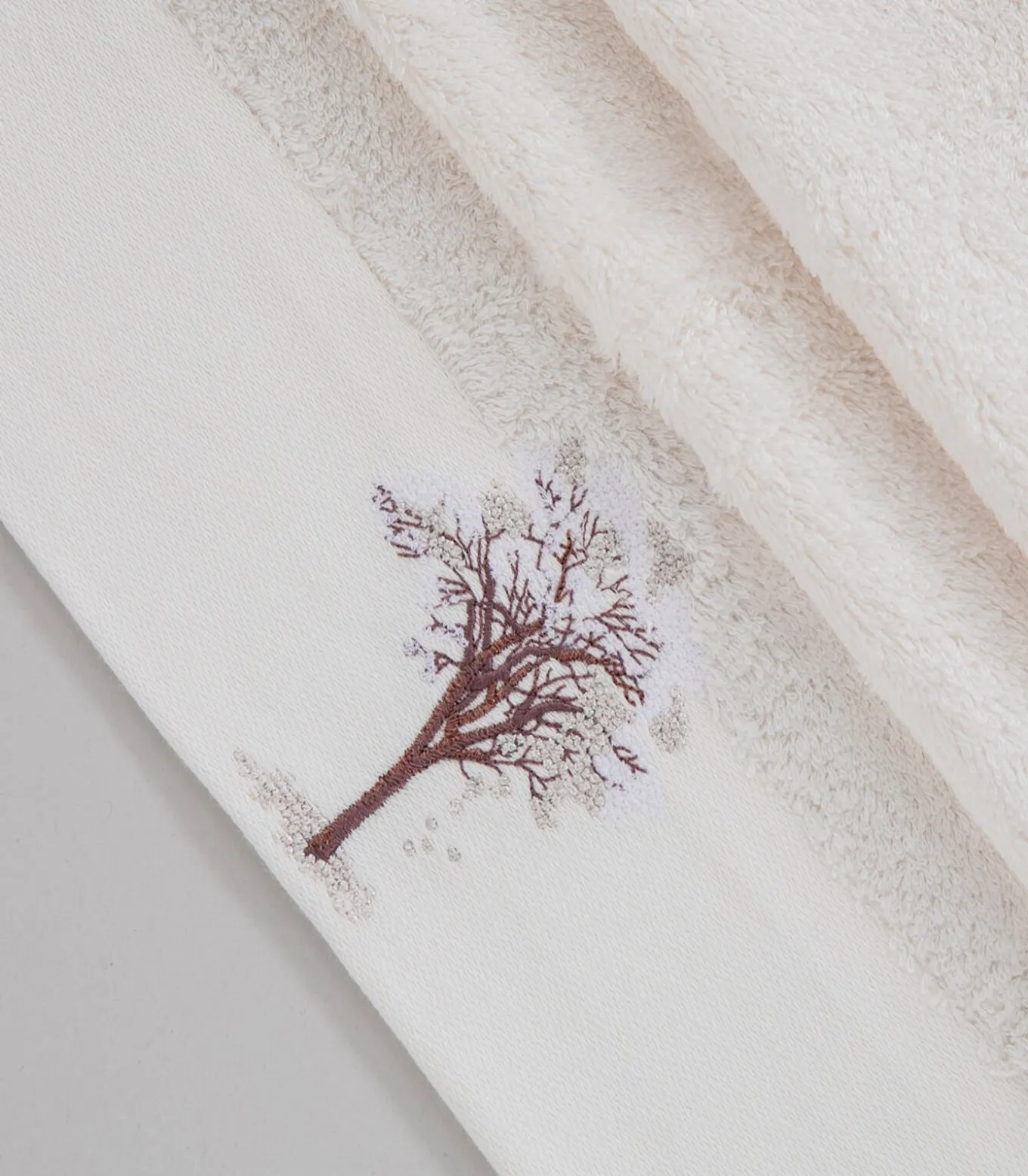 Gezichtshanddoek Branca 50x90 cm Ecru