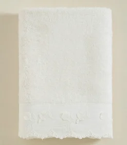 Gezichtshanddoek Flor 50x90 cm Ecru