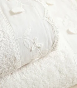 Gezichtshanddoek Flor 50x90 cm Ecru