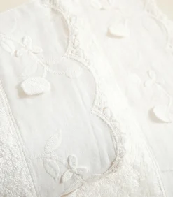 Gezichtshanddoek Flor 50x90 cm Ecru