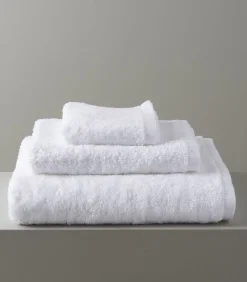 Gezichtshanddoek Solid 85x150 cm Wit