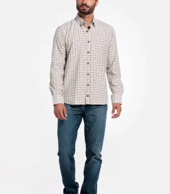 Giordano Brando Flanel Overhemd – Donkerbruin