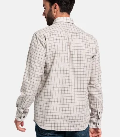 Giordano Brando Flanel Overhemd – Donkerbruin