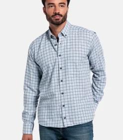 Giordano Brando Flanel Overhemd – Navy