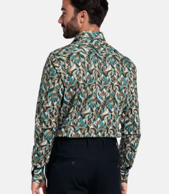 Giordano Maggiore Overhemd - Groen