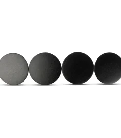 Glasonderzetter zwart Cheers - set/4