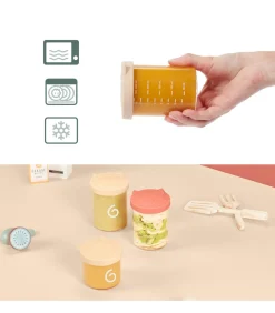 Glazen voorraadpotten ISY BOWLS