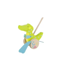 Goki Crocodile, push-along animal, Susibelle