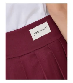 Gonna Corta Pantaloncino A Pieghe