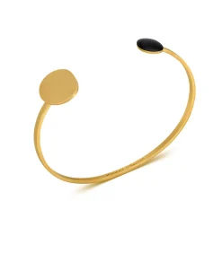 Gouden en zwarte armband Miró Jewelry