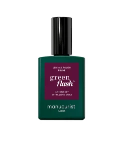 Green Flash Led Nail Polish Prune 15ml