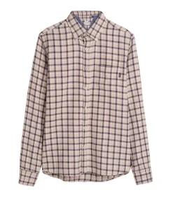 Grijs geruit overhemd voor heren