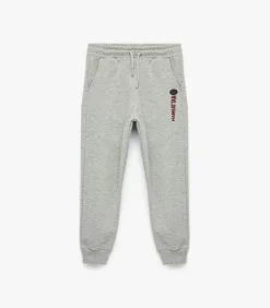 Grijze Jogger Broek Jongens Bedrukt