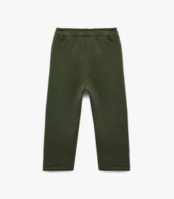 Groene Jongens Joggingbroek met Zakdetail en Elastische Taille
