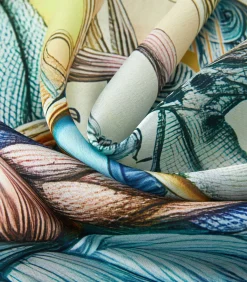 Grote vierkante zijden Spring Rope Zoé