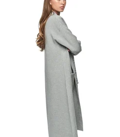 Halflange jas met glanzende zakken PC1 STYLE ADD