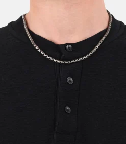 Halsketten voor mannen, roestvrij staal