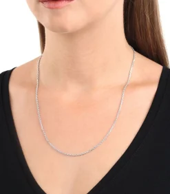 halsketting voor mannen en vrouwen, unisex, 925 Sterling zilver