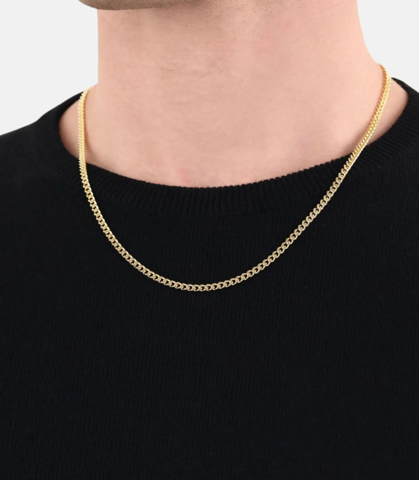 Halsketting voor mannen en vrouwen, unisex, 925 Sterling zilver