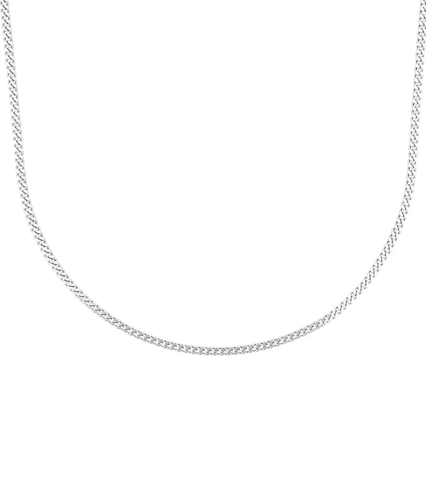 halsketting voor mannen en vrouwen, unisex, 925 Sterling zilver