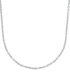 halsketting voor mannen en vrouwen, unisex, roestvrij staal