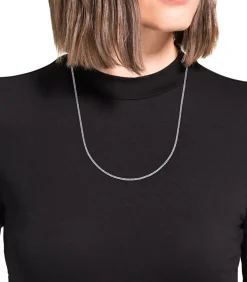 halsketting voor mannen en vrouwen, unisex, 925 Sterling zilver