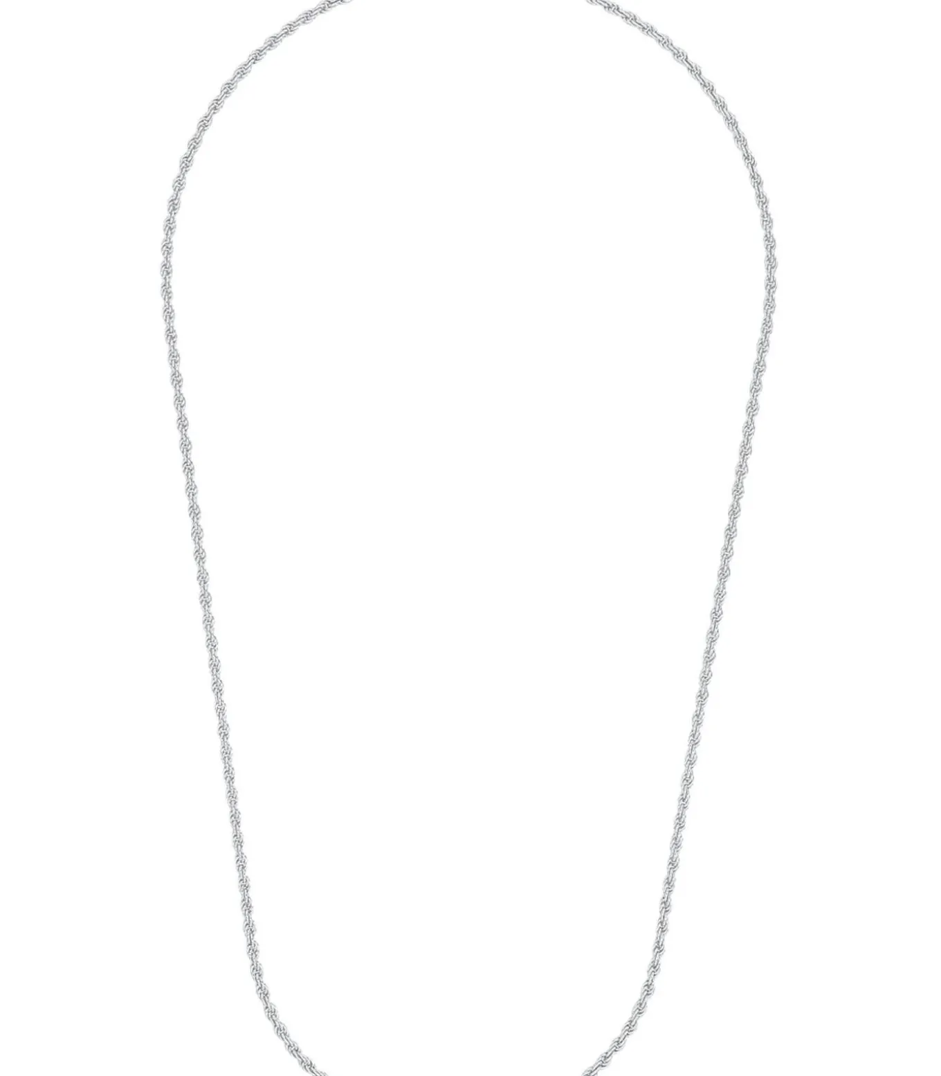 halsketting voor mannen en vrouwen, unisex, 925 Sterling zilver