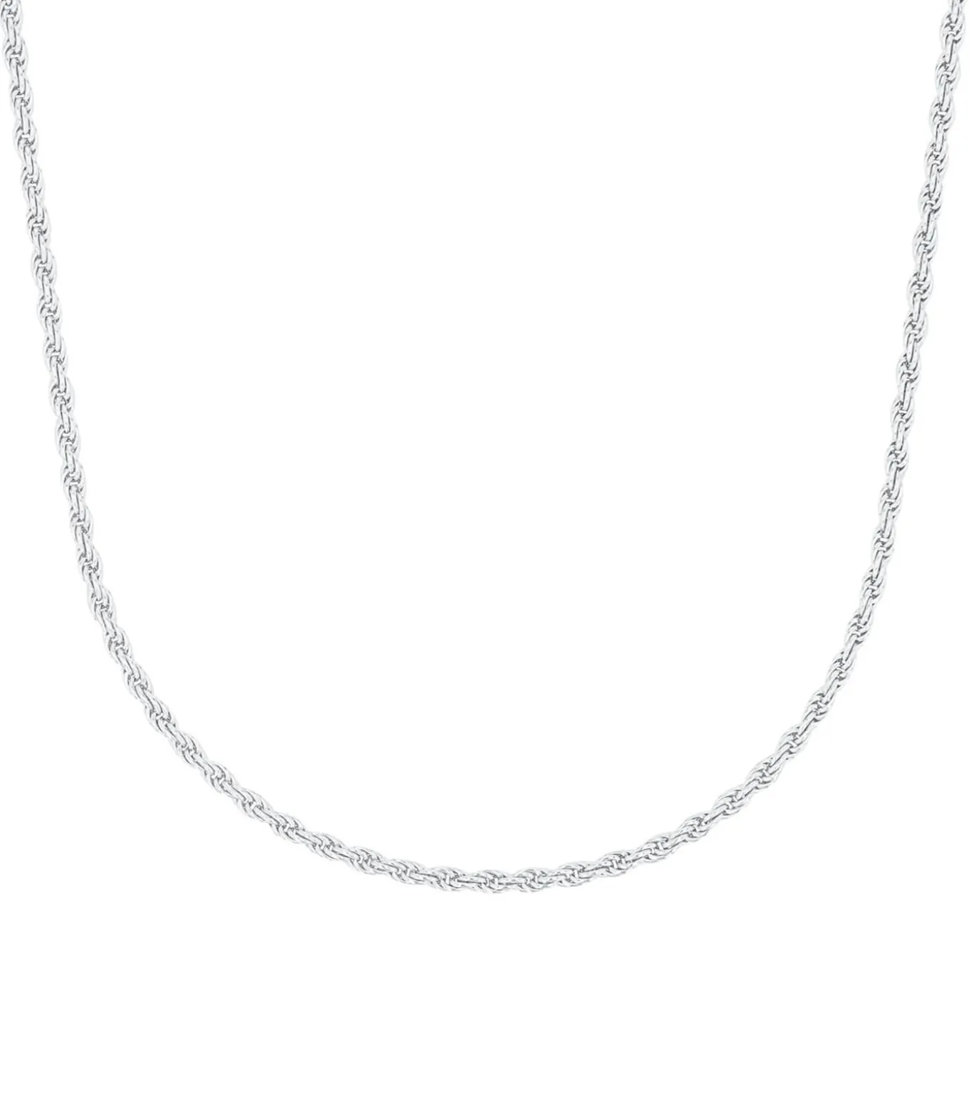 halsketting voor mannen en vrouwen, unisex, 925 Sterling zilver