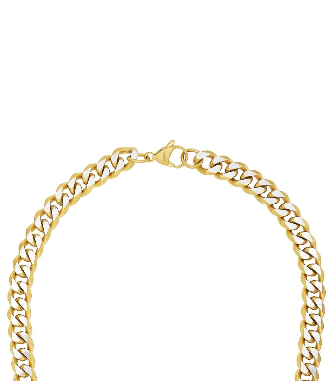 halsketting voor mannen, roestvrij staal