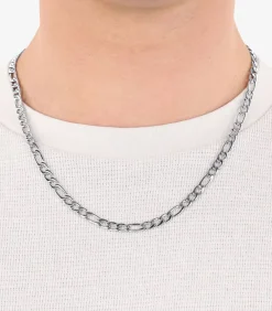 halsketting voor mannen, roestvrij staal