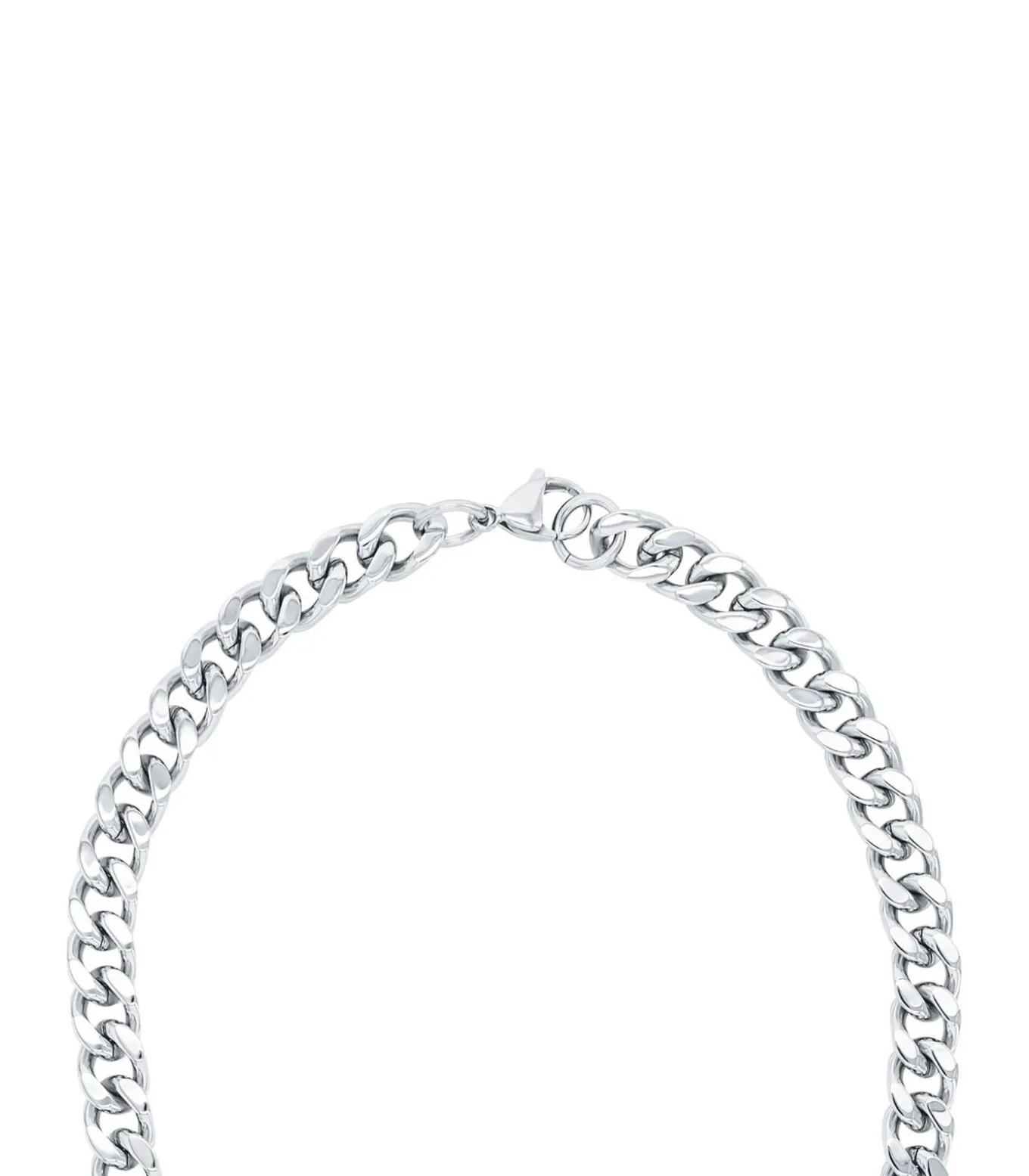 Halsketting voor mannen, roestvrij staal