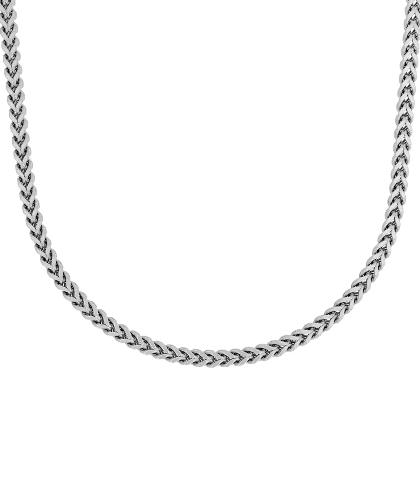 Halsketting voor mannen, roestvrij staal