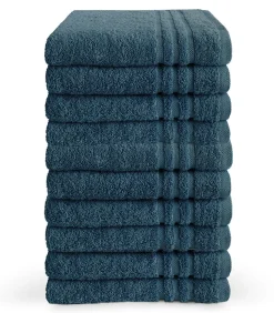 Handdoek 50x100 cm Donkerblauw - 10 stuks