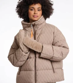 Handschoenen in imitatiebont Haver OS