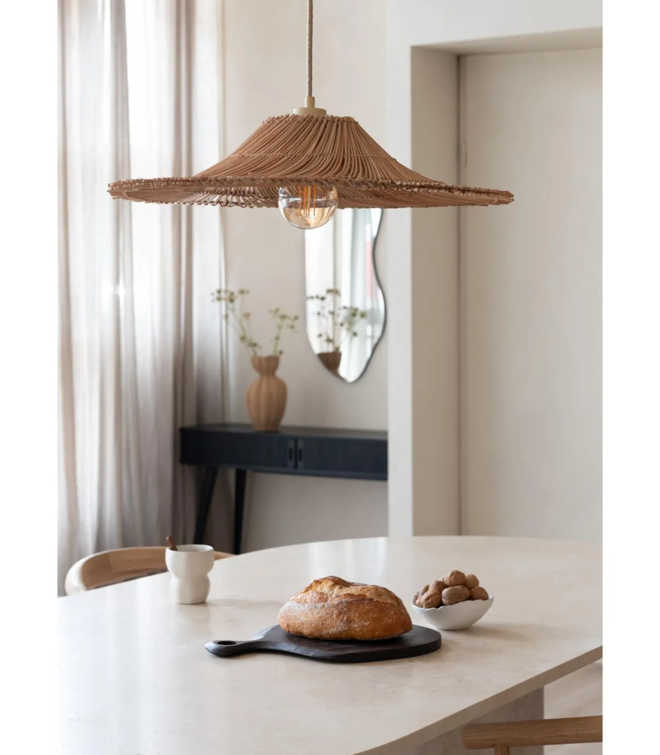 Hanglamp Cancun - Naturel - Ø53cm