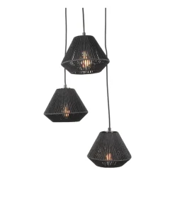 Hanglamp Ibiza Diamond 3-Lichts 30x30x150 cm