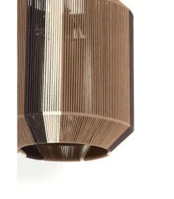 Hanglamp Kozana - Donkerbruin - Ø36cm