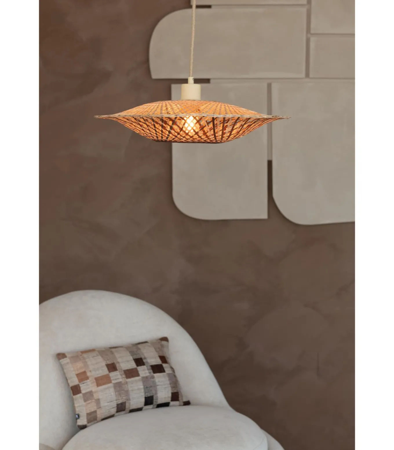 Hanglamp Madura - Naturel - Ø13cm