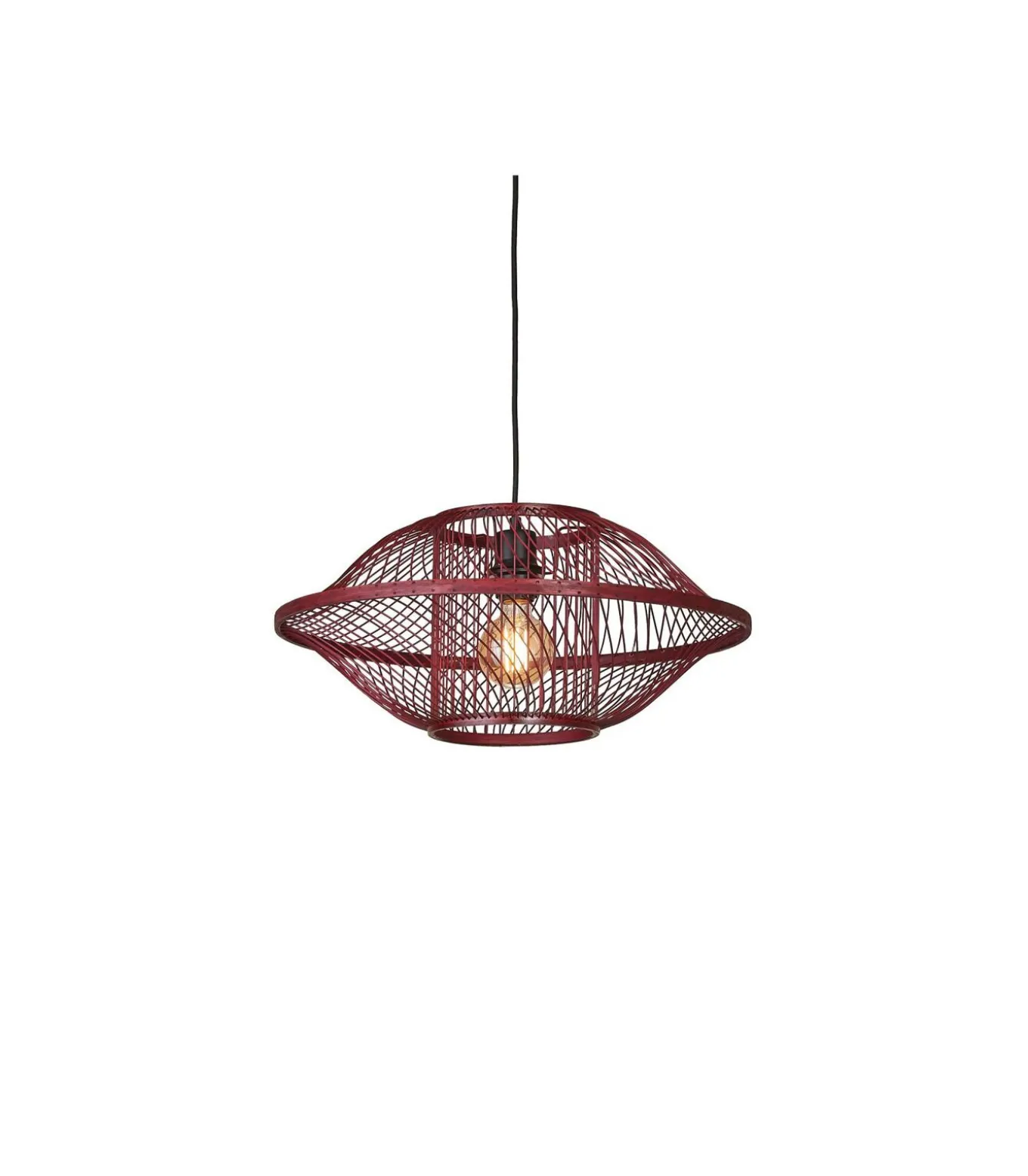 Hanglamp Maui - Bordeaux - Ø50cm