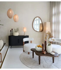 Hanglamp Milatos - Bruin - Ø38cm