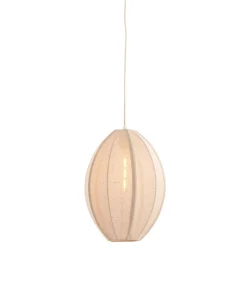 Hanglamp Milatos - Bruin - Ø28,5cm